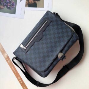 Louis Vuitton Replica Matchpoint Messenger Bag N40010 Damier Cobalt Canvas 2018