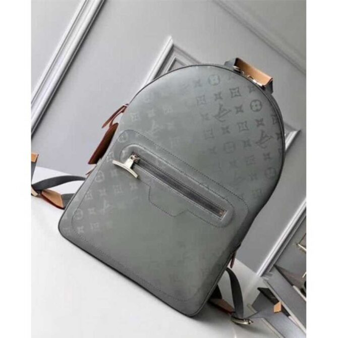 Louis Vuitton Replica Men's Backpack M43882 Monogram Titanium Canvas 2018