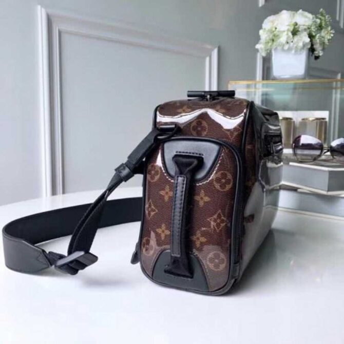 Louis Vuitton Replica Men’s Camera Bag M43884 Monogram Glaze Coated Canvas 2018