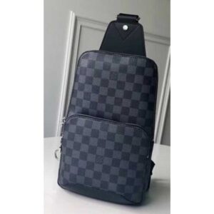 Louis Vuitton Replica Mens Damier Graphite Canvas Avenue Sling Bag N41719 300x300