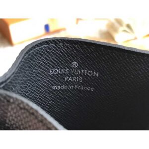 Louis Vuitton Replica Men's Double Card Holder M62170 Damier Graphite Canvas