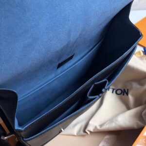 Louis Vuitton Replica Men's Messenger PM Bag in Epi Leather M53492 Black 2017