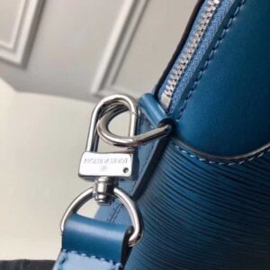 Louis Vuitton Replica Men's Oliver Briefcase in Epi Leather M51691 Blue Oxford 2018