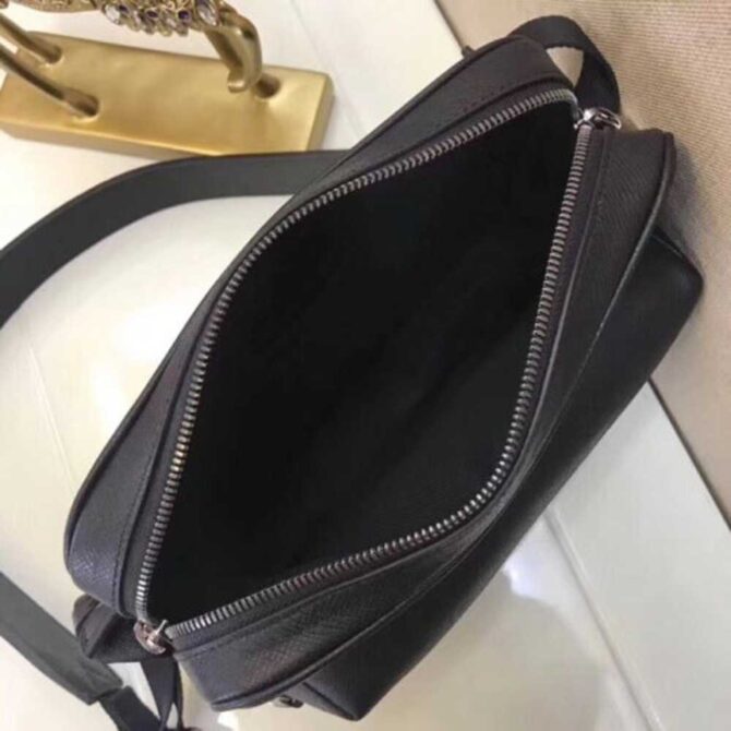 Louis Vuitton Replica Men's Outdoor Messenger Shoulder Bag M33435 Black 2018