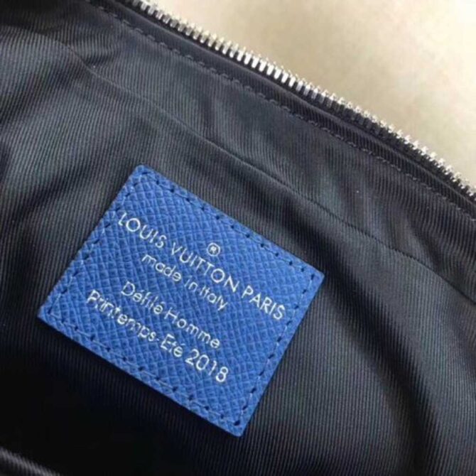 Louis Vuitton Replica Men's Outdoor Messenger Shoulder Bag M33435 Blue 2018