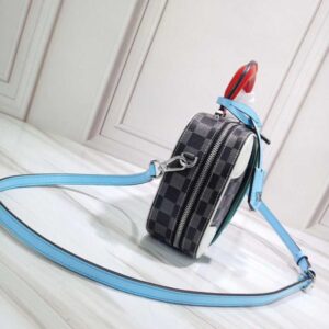 Louis Vuitton Replica Mini Luggage Bag Damier Graphite Canvas 2019