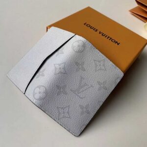 Louis Vuitton Replica Monogram Antarctica Canvas Pocket Organiser Wallet M30315 White 2019