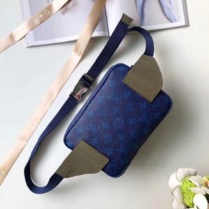 Louis Vuitton Replica Monogram Blue Canvas Bumbag Bag M43828 2018