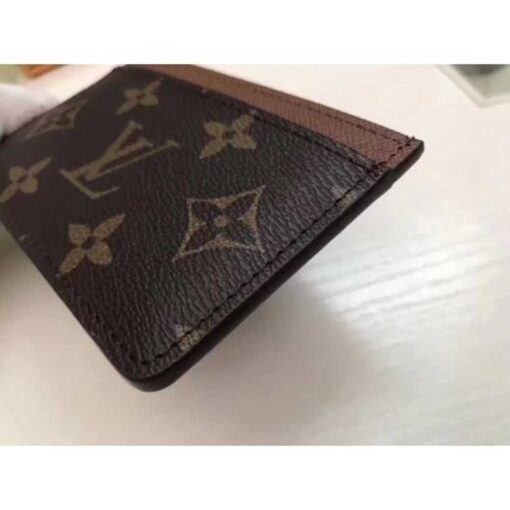 Louis Vuitton Replica Monogram Canvas Card Holder M61733 Brown