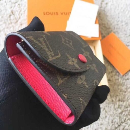Louis Vuitton Replica Monogram Canvas Envelop Rosalie Coin Purse M62361 Hot Pink