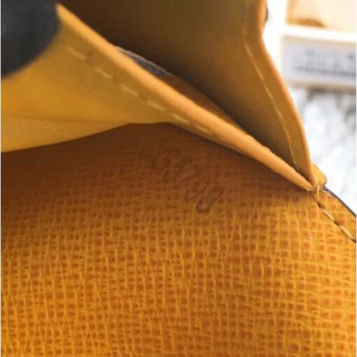 Louis Vuitton Replica Monogram Canvas Envelop Rosalie Coin Purse M62361 Yellow
