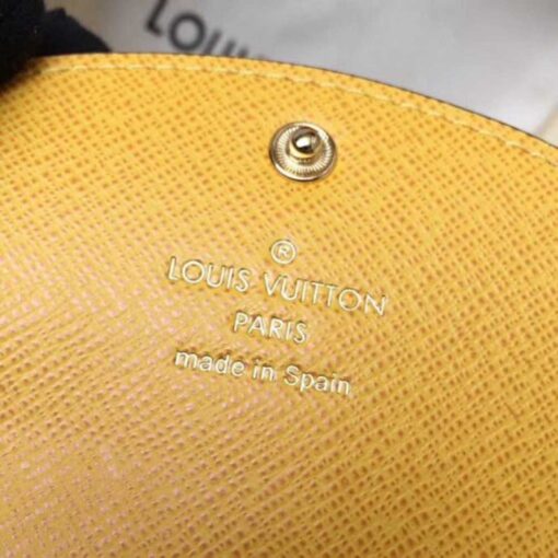 Louis Vuitton Replica Monogram Canvas Envelop Rosalie Coin Purse M62361 Yellow