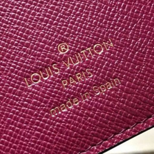 Louis Vuitton Replica Monogram Canvas Envelop Victorine Wallet M41938 Fuchsia