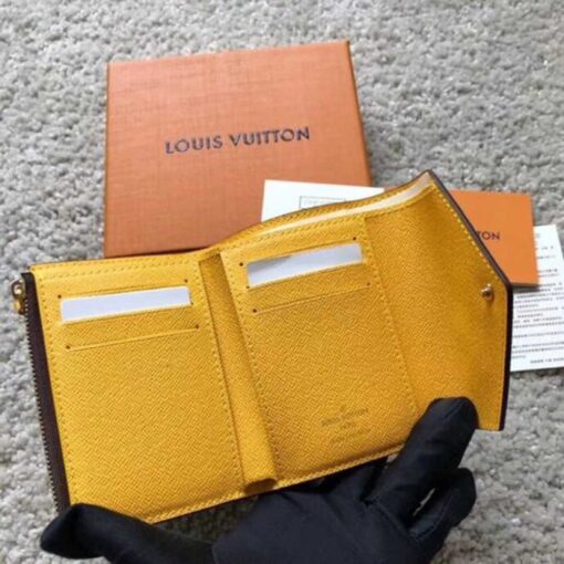 Louis Vuitton Replica Monogram Canvas Envelop Victorine Wallet M41938 Yellow