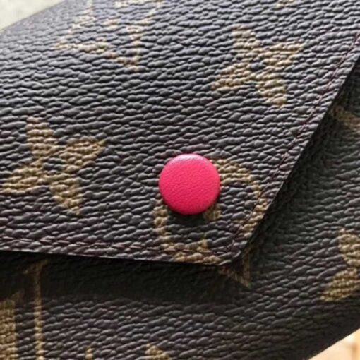 Louis Vuitton Replica Monogram Canvas Envelop Victorine Wallet M62360 Hot Pink