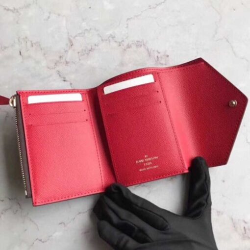 Louis Vuitton Replica Monogram Canvas Envelop Victorine Wallet M62360 M41938 Red