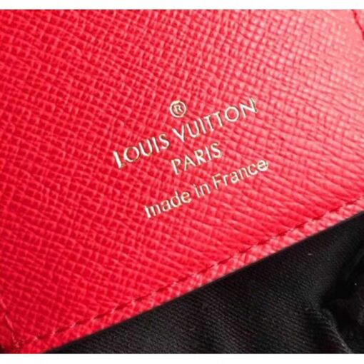 Louis Vuitton Replica Monogram Canvas Envelop Victorine Wallet M62360 M41938 Red