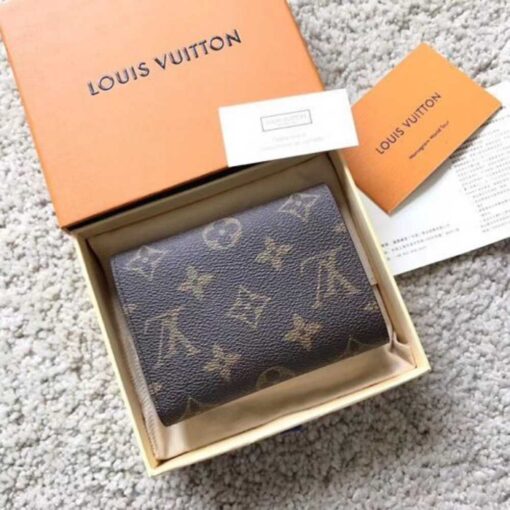 Louis Vuitton Replica Monogram Canvas Envelop Victorine Wallet M62360 Pale Pink