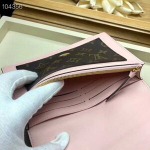 Louis Vuitton Replica Monogram Canvas Flore Chain Wallet M67405 Magnolia 2019