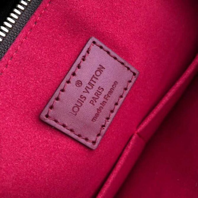 Louis Vuitton Replica Monogram Canvas Flower Zipped Tote BB Bag M44350 Lie de Vin 2019