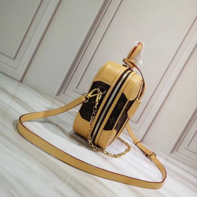 Louis Vuitton Replica Monogram Canvas Mini Luggage Chain Bag M44581 2019