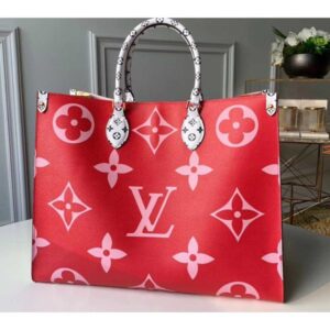 Louis Vuitton Replica Monogram Canvas Onthego Tote Bag M44569 Rouge 2019
