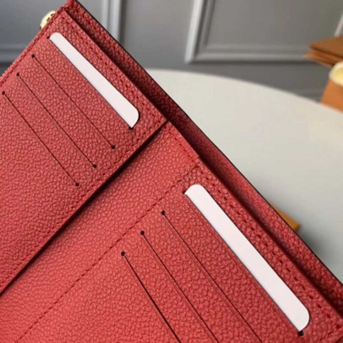 Louis Vuitton Replica Monogram Canvas Pallas Compact Wallet M67478 Cerise 2019