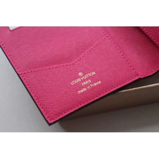 Louis Vuitton Replica Monogram Canvas Passport Cover M62089 Red