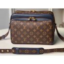 Louis Vuitton Replica Monogram Canvas Patchwork Nil Slim Bag M51478 Blue 2019