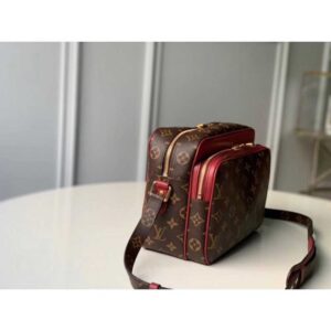 Louis Vuitton Replica Monogram Canvas Patchwork Nil Slim Bag M51478 Red 2019