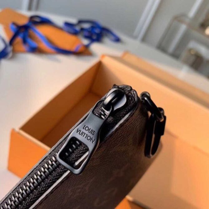 Louis Vuitton Replica Monogram Canvas Pochette Chaine Zipped Pouch MM Bag M67814 2019