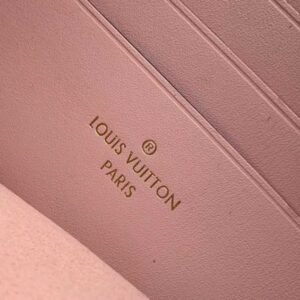 Louis Vuitton Replica Monogram Canvas Pochette Double Zip Bag Print 2019