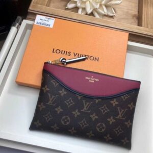 Louis Vuitton Replica Monogram Canvas Pochette Tuileries Bag M63936 Bordeaux 2019