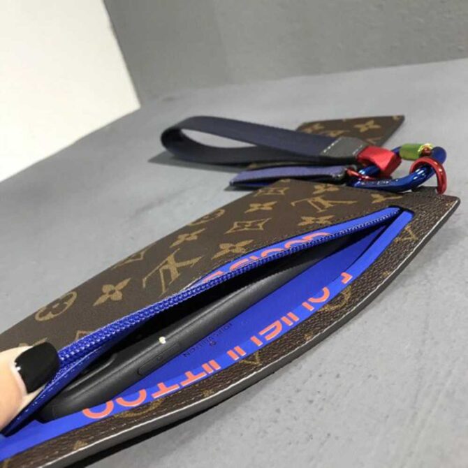 Louis Vuitton Replica Monogram Canvas Ribbon Pouches and Card Holder M63045 2018