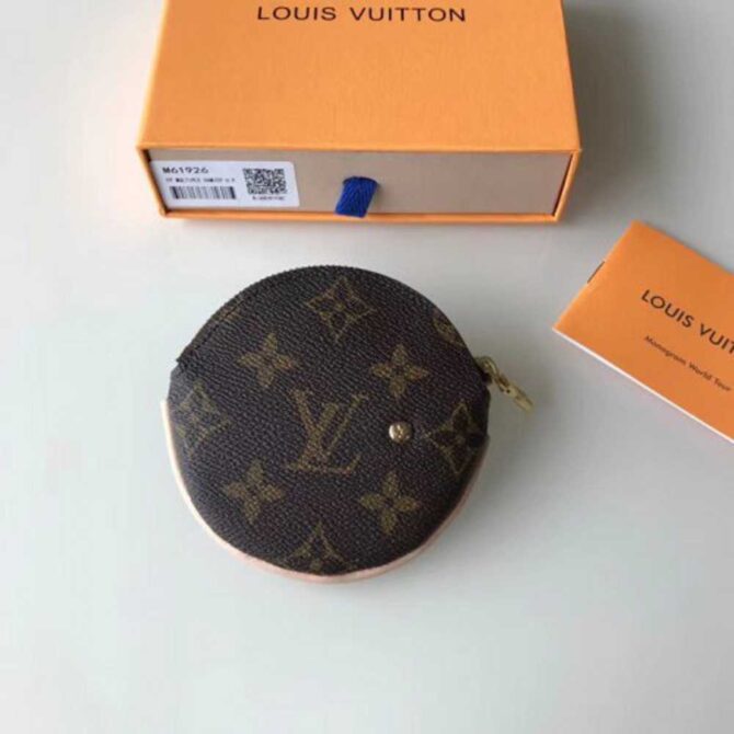 Louis Vuitton Replica Monogram Canvas Round Coin Purse M61926 2018