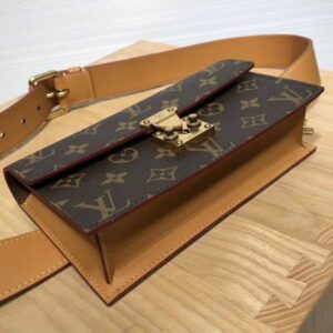 Louis Vuitton Replica Monogram Canvas S Lock Belt Pouch PM/MM/GM Bag M44667/M68549/M68550 2019