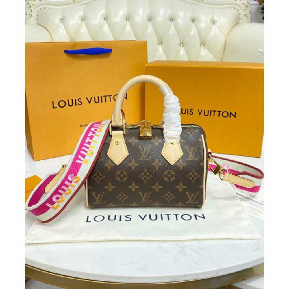 Louis Vuitton Replica Monogram Canvas Speedy Bandouliere 20 Bag M45948