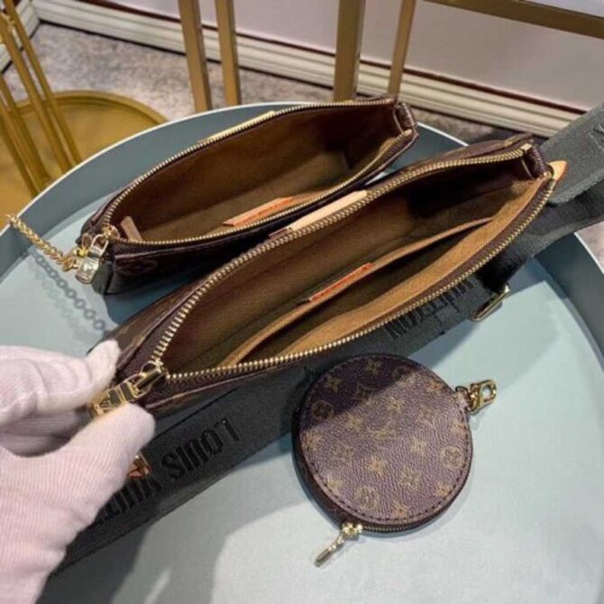 Louis Vuitton Replica Monogram Canvas Three-piece Favorite Bag M44823 2019
