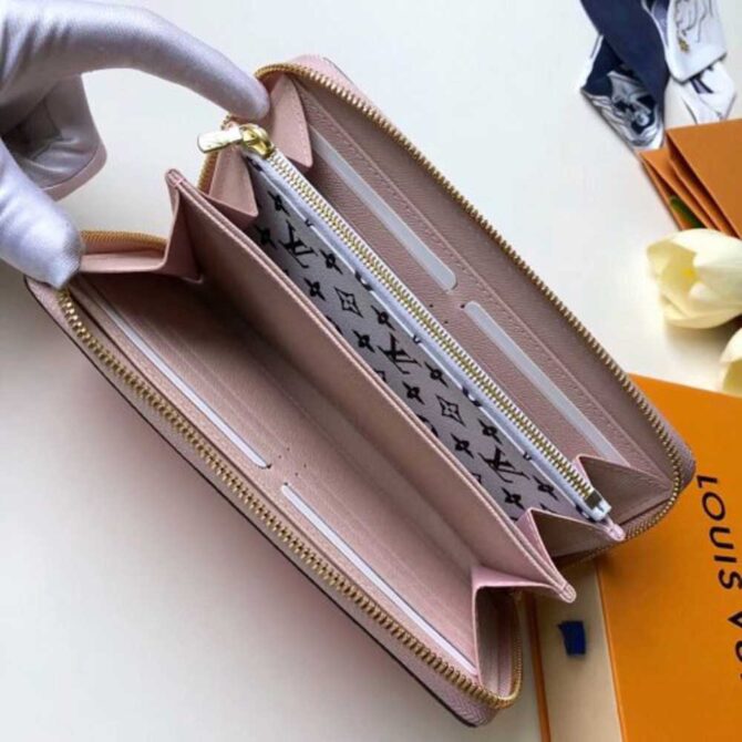 Louis Vuitton Replica Monogram Canvas Zippy Wallet M67550 Rouge 2019