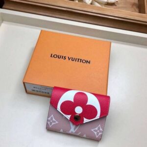 Louis Vuitton Replica Monogram Canvas Zoé Wallet M67641 Red 2019