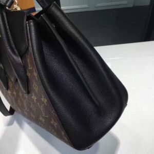 Louis Vuitton Replica Monogram Canvas and Calf Leather Florine Bag M42269 Noir 2017(75201)
