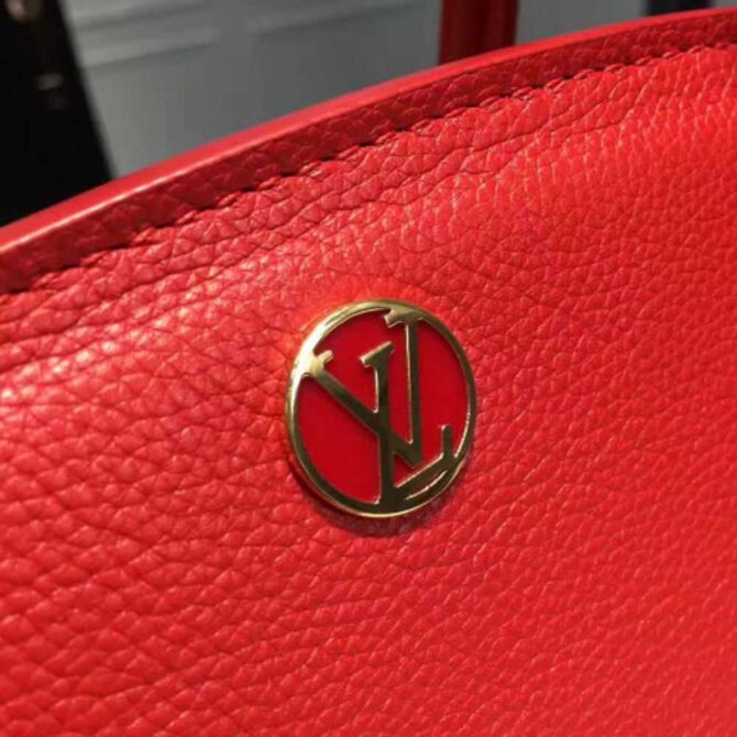 Louis Vuitton Replica Monogram Canvas and Calf Leather Florine Bag M42270 cherry 2017(75202)