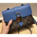 Louis Vuitton Replica Monogram Canvas and Leather Locky BB Bag M44321 Bleu Jean 2019