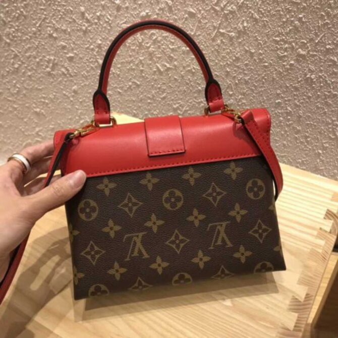 Louis Vuitton Replica Monogram Canvas and Leather Locky BB Bag M44322 Coquelicot 2019