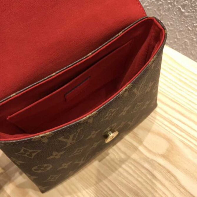 Louis Vuitton Replica Monogram Canvas and Leather Locky BB Bag M44322 Coquelicot 2019