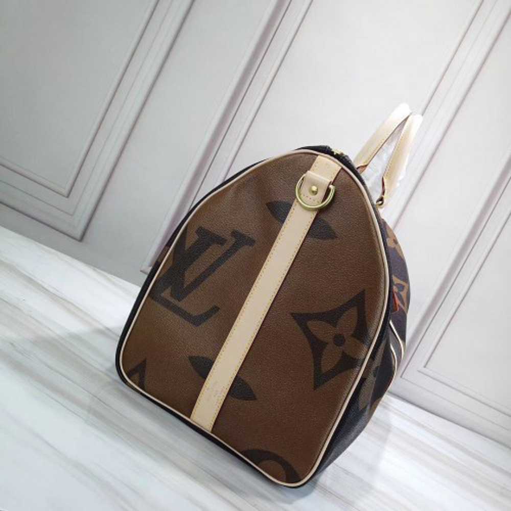 Louis Vuitton Replica Monogram Canvas and Reverse Keepall Bandoulière 50 Bag M41416 2019