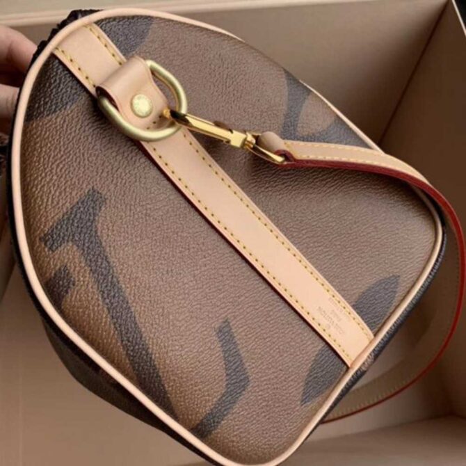 Louis Vuitton Replica Monogram Canvas and Reverse Speedy 25 Bandouliere Bag M41113 2019