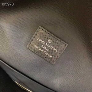 Louis Vuitton Replica Monogram Canvas and Taiga Leather Discovery Backpack PM Bag M30230 Black 2019