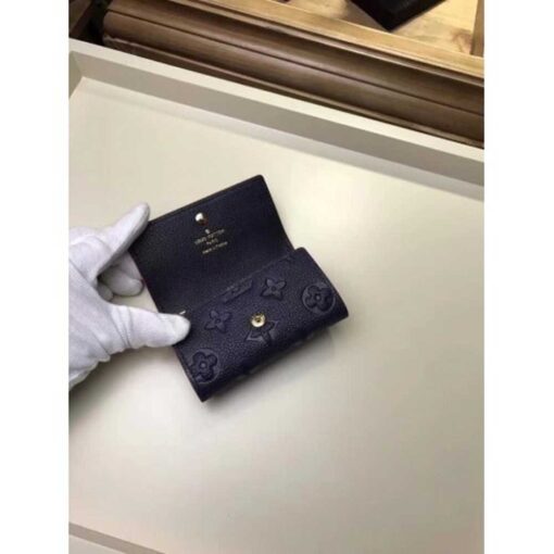 Louis Vuitton Replica Monogram Empreinte 6 Key Holder M64421 Dark Blue