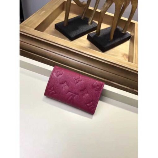 Louis Vuitton Replica Monogram Empreinte 6 Key Holder M64421 Hot Pink